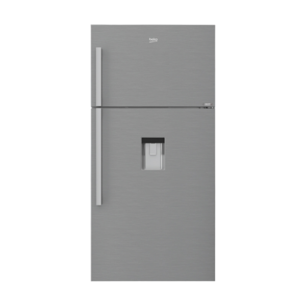 Beko RDNE600K20DX Refrigerator Neo Frost With Water Dispenser- Inox - capacity 600 Liter,Net capacity 555 liter